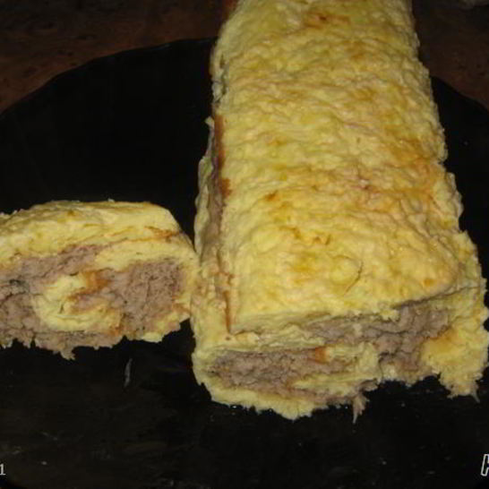 Рецепт яично-мясного рулета