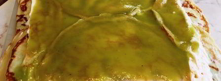 яркий фруктово-блинный рулет с рикоттой нежность. Шаг 19