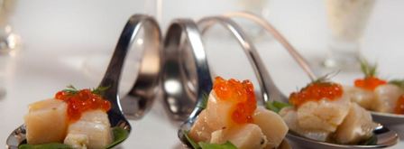 севиче из гребешков с красной икрой. Шаг 2