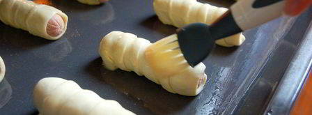 сосиски в слоеном тесте. Шаг 4