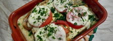 союз рыбы с баклажанами. Шаг 5