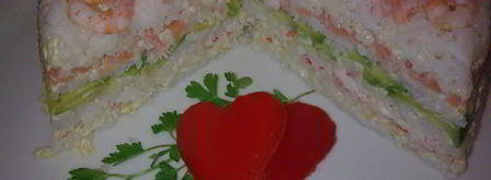 суши-торт. Шаг 8