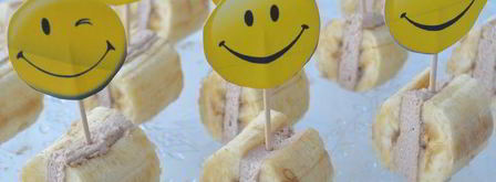 банановые мини-сэндвичи с творожным кремом. Шаг 8