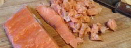 горячий сэндвич с лососем. Шаг 2