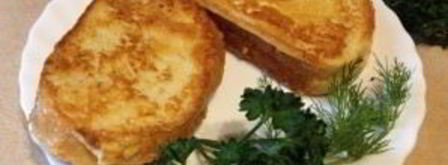 горячий сэндвич с лососем. Шаг 11