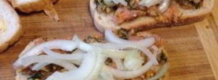 горячий сэндвич с лососем. Шаг 6