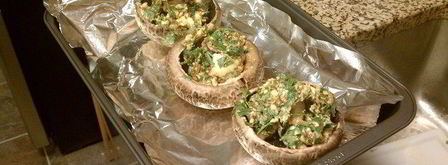 грибной сэндвич с ароматным маслом. Шаг 2