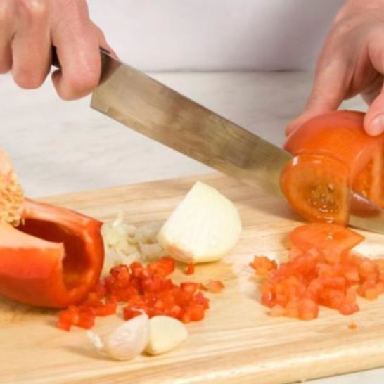 Рецепт картофельного сэндвича с сальсой