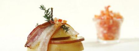 картофельный сэндвич с сальсой. Шаг 3