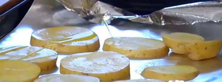 картофельные мини-сэндвичи с котлеткой из ягнятины. Шаг 2