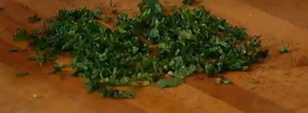 картофельные мини-сэндвичи с котлеткой из ягнятины. Шаг 4