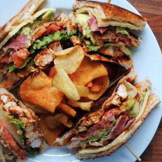 Рецепт клубного сэндвича с курицей