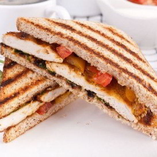 Рецепт куриных сэндвичей с курицея гриля и соусома барбекю