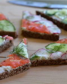 Мозаика из сэндвичей