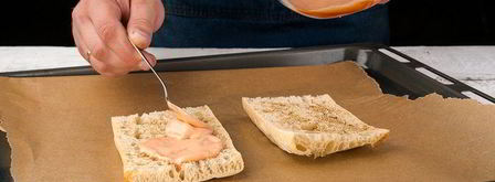 сэндвич для школьника. Шаг 2