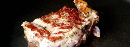 сэндвич с говядиной, лисичками и горчичным соусом. Шаг 2