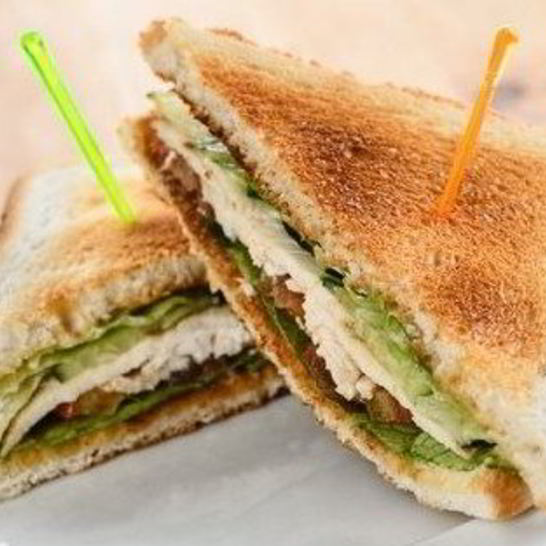 Рецепт сэндвича с курицей и овощами