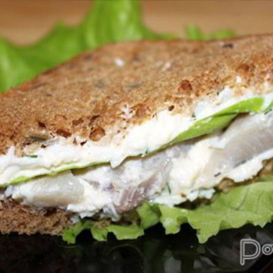 Рецепт сэндвича с селедкой