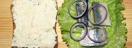 сэндвич с селедкой. Шаг 2