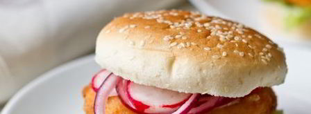 сэндвичи с куриным филе в хрустящей панировке. Шаг 10