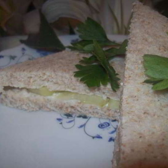 Рецепт сэндвичей с огурцом