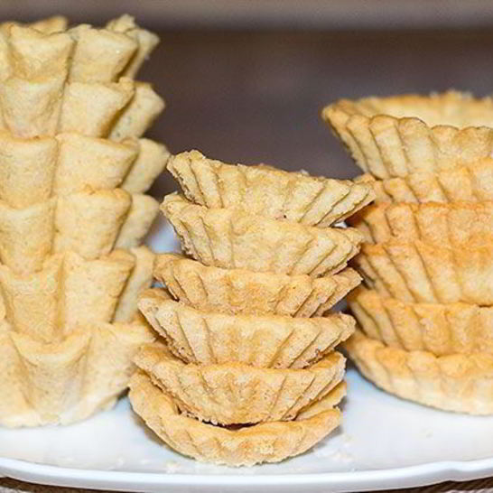 Рецепт домашних тарталеток для праздничной подачи закусок