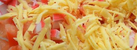 хлебная тарталетка с салатом лито. Шаг 6