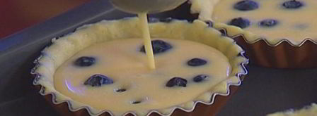 лимонные тарталетки с голубикой. Шаг 10