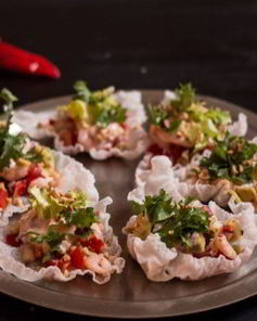 Начинка для тарталеток с креветками