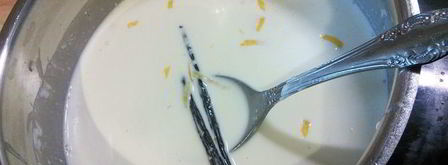 шоколадные тарталетки с панна коттой и клубникой. Шаг 4