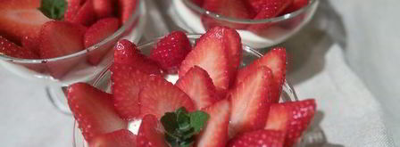 шоколадные тарталетки с панна коттой и клубникой. Шаг 9