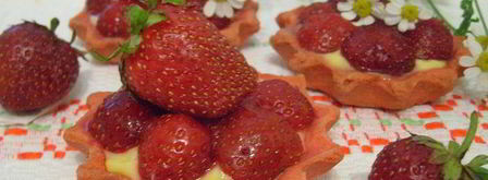 тарталетка с клубникой. Шаг 10