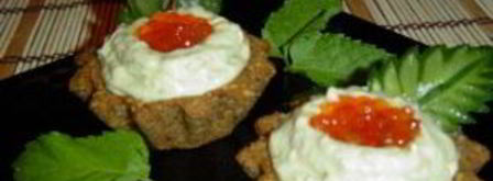 тарталетки из черного хлеба. Шаг 7