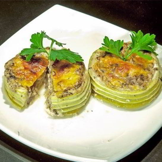 Рецепт тарталеток из кабачков