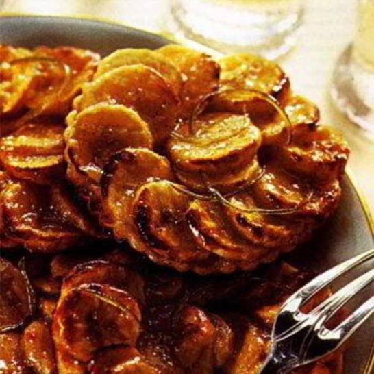 Рецепт тарталеток с бананами