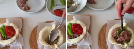 тарталетки с фаршем. Шаг 4