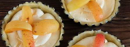 тарталетки с франжипаном и абрикосами. Шаг 6