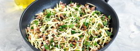 тарталетки с грибами и сыром в духовке. Шаг 7