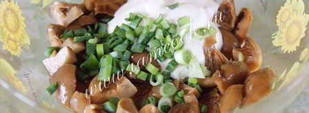 тарталетки с грибами. Шаг 8