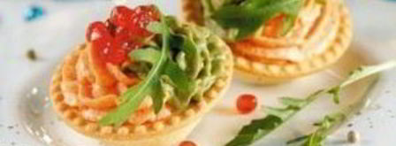 тарталетки с икрой и маслом. Шаг 5