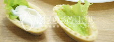 тарталетки с икрой. Шаг 2