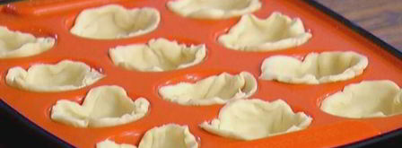 тарталетки с карамелизированным луком и фетой. Шаг 5