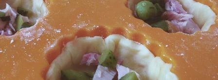 тарталетки с копченой курицей. Шаг 4