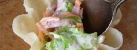 тарталетки с корейской морковью. Шаг 7