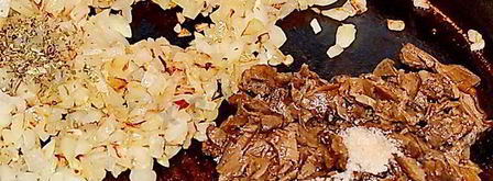 тарталетки с курицей и грибами. Шаг 5