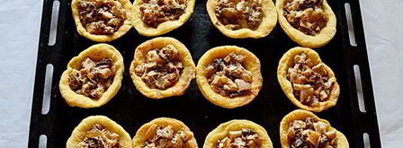 тарталетки с курицей и грибами. Шаг 10