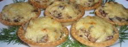 тарталетки с мясом. Шаг 6