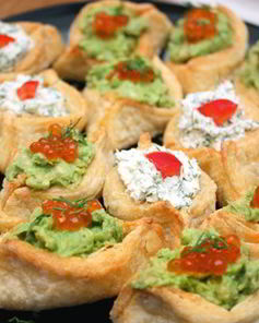 Тарталетки с начинкой