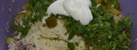 тарталетки с печенью трески. Шаг 5