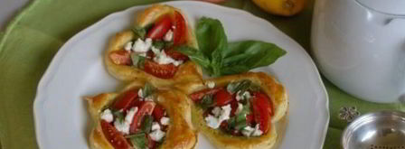 тарталетки с помидорами и соусом песто. Шаг 8